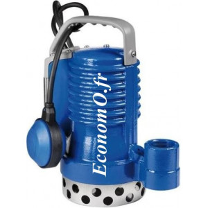 Pompe de Relevage Zenit DR BLUE PRO 150 T de 3,6 à 36 m3/h entre 13,4 et 3,1 m HMT Tri 400 V 1,1 kW - EconomO.fr