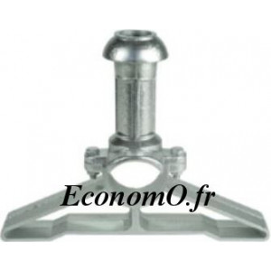 Petit Hydrant Aluminium avec Collier Galvanisé et Clapet Automatique Ø 80 mm - EconomO.fr