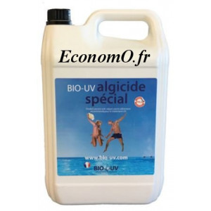 Produit BIO-UV Algicide Spécial Bidon de 5 L (1 litre par 10 m3) - EconomO.fr