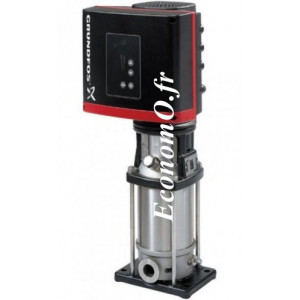 Pompe de Surface à Vitesse Variable Grundfos CRNE 1-13 A P de 0,8 à 2,9 m3/h entre 115 et 56 m HMT Mono 200 240 V 1,1 kW - Econo
